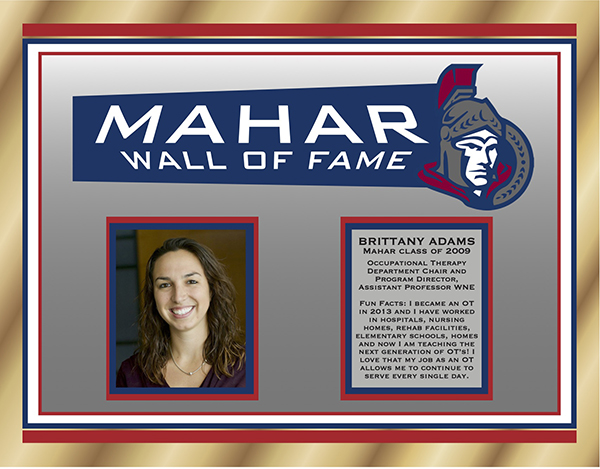 Mahar Wall of Fame - Brittany Adams