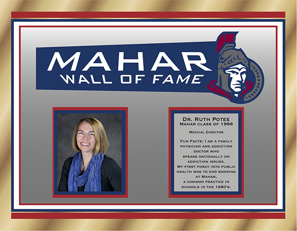 Mahar Wall of Fame - Dr. Ruth Potee