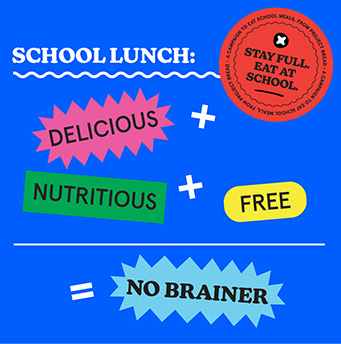 School lunch: Delicious + Nutritious + Free = No Brainer