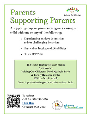 Parents Supporting Parents Flyer